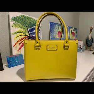 Kate Spade Bright Yellow Purse